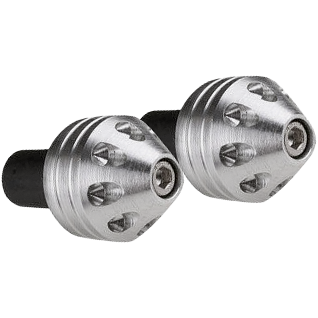 ZBP302S - BULLET STYLE BAR END SILVER