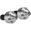 ZBP302S - BULLET STYLE BAR END SILVER