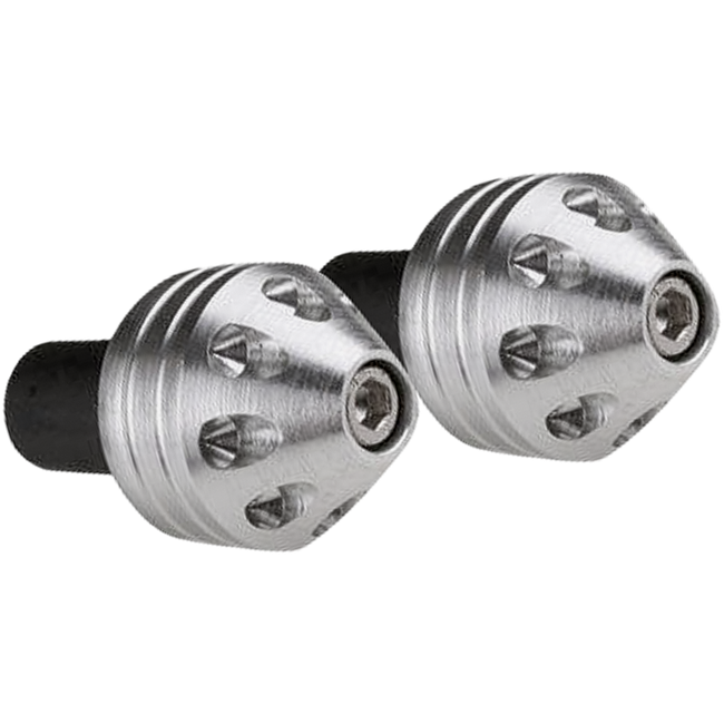 ZBP302S - BULLET STYLE BAR END SILVER Hover Image