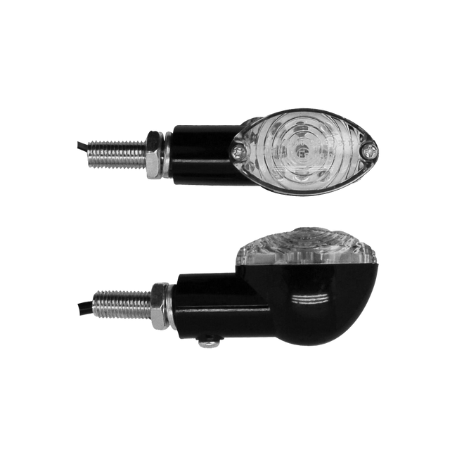ZIU16LED - MINI CAT EYE LED INDICATOR BLACK (PAIR) Hover Image