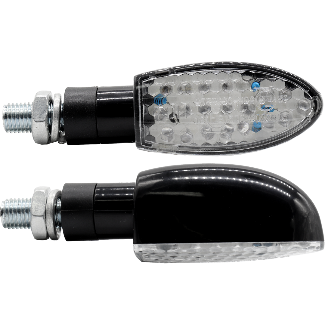 ZIU303LED - BULLET STYLE LED INDICATOR BLACK (PR)
