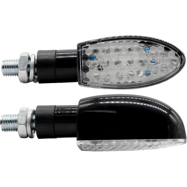 ZIU303LED - BULLET STYLE LED INDICATOR BLACK (PR) Hover Image