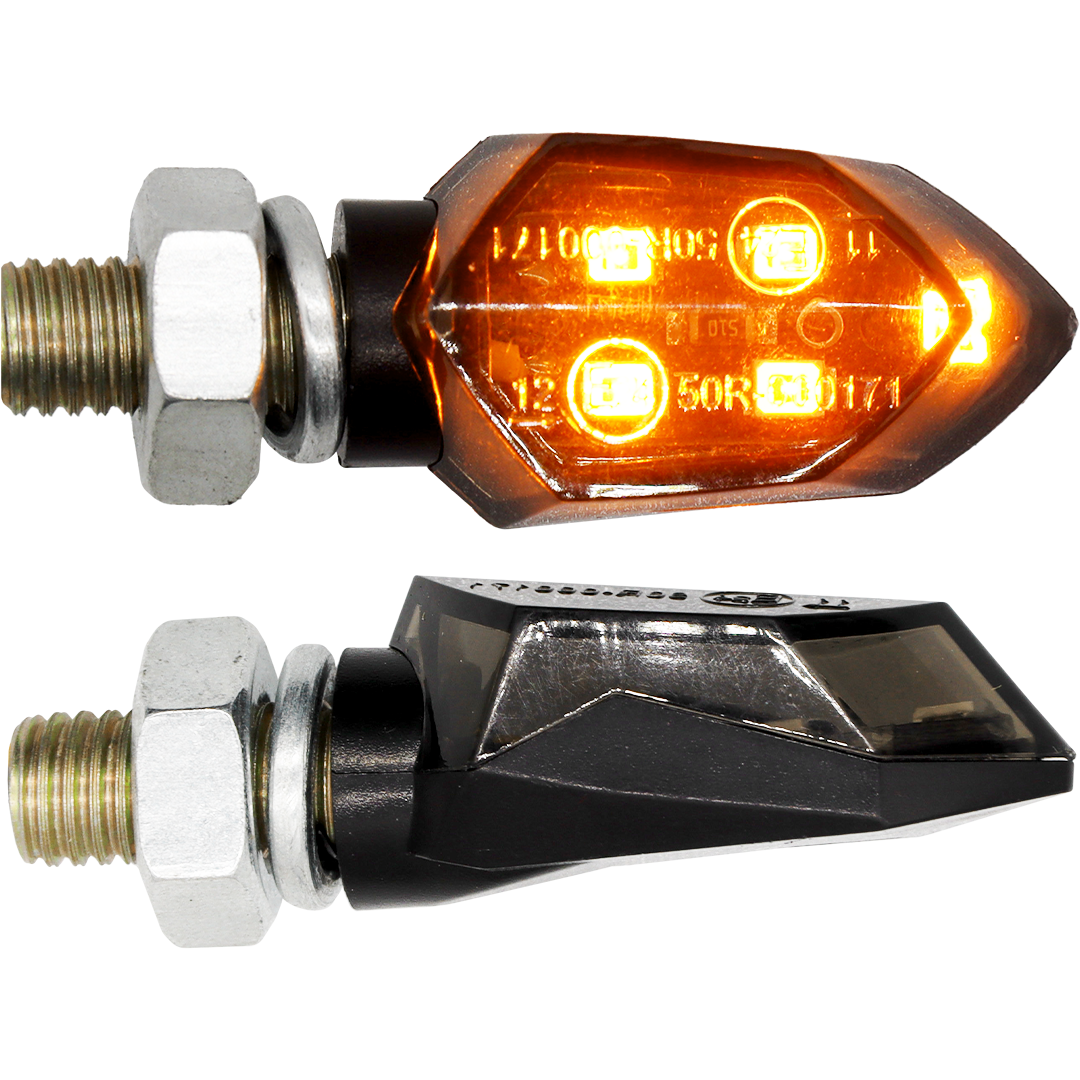ZIU319LED - MICRO STARK LED IND 8MM STEM BLACK (PR)