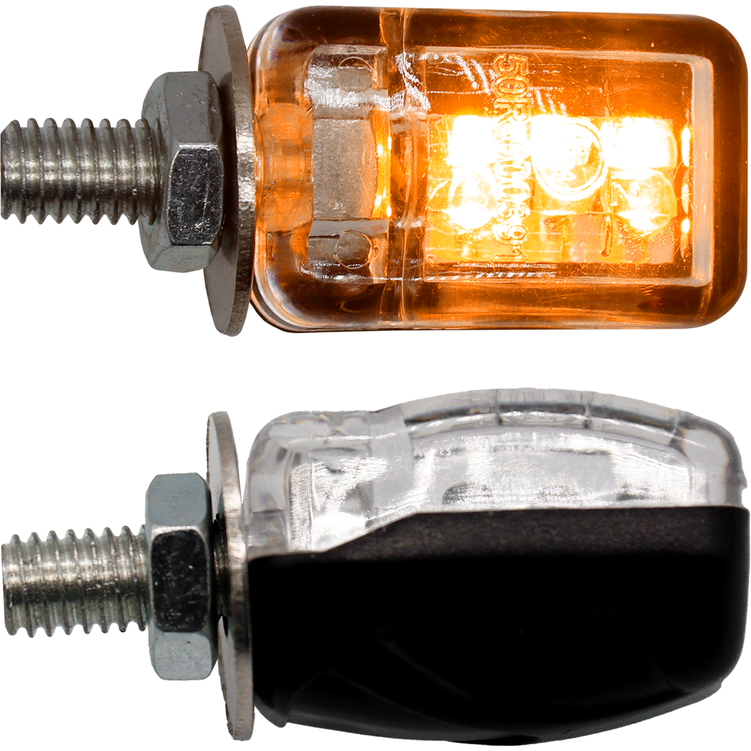ZIU322LED - MICRO TOMBSTONE LED IND 6MM STEM BLACK (PR)