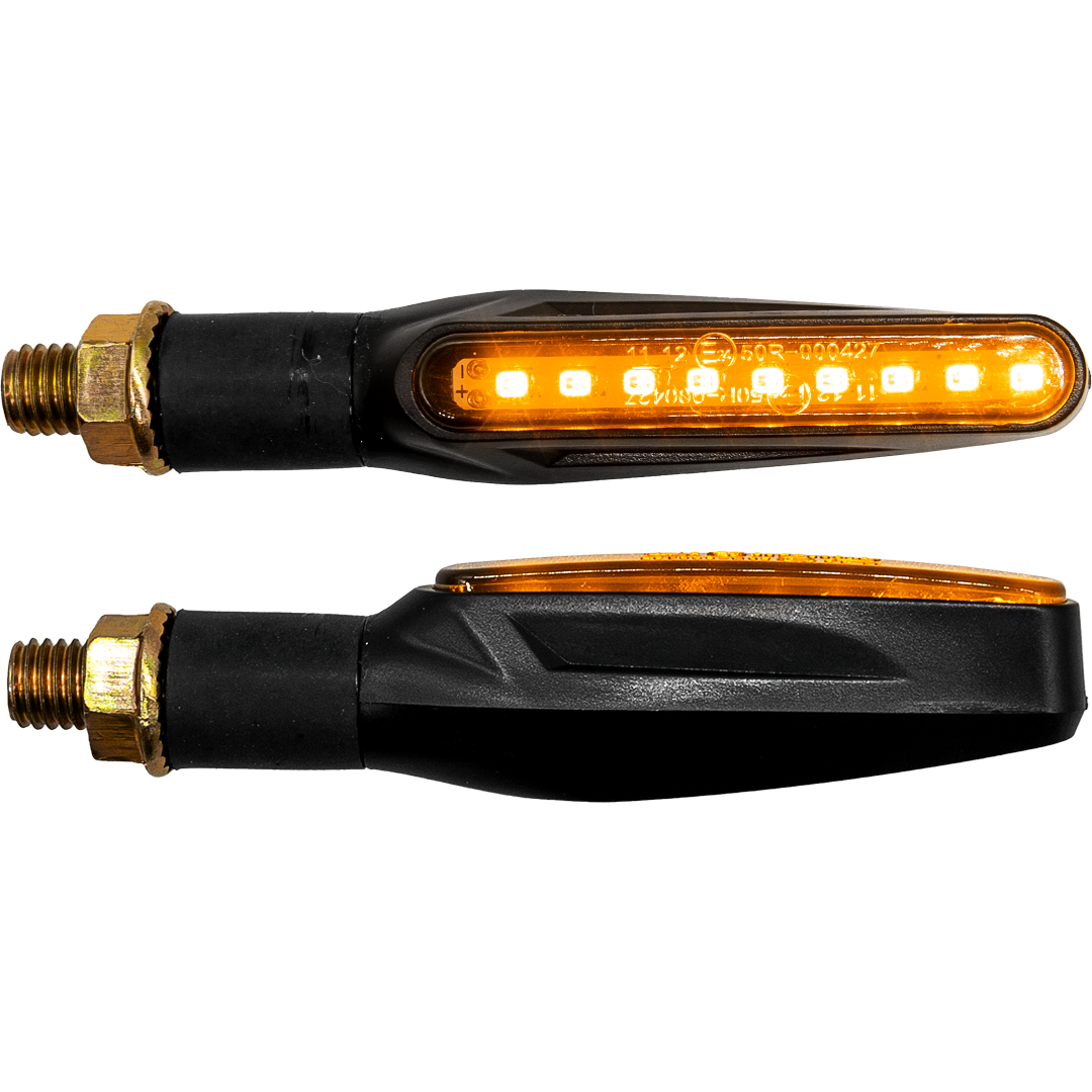 ZIU327LED - EXCALIBUR SEQUENTIAL LED IND BLACK (PR)
