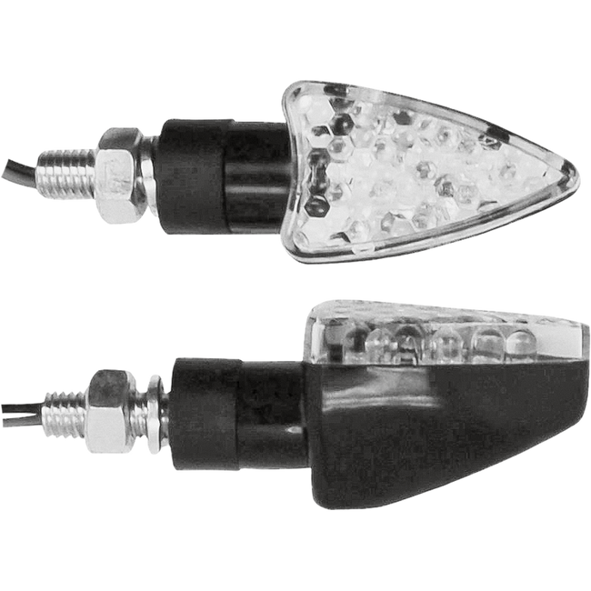 ZIU32LED - MICRO A/HEAD LED IND CLEAR LENS BLACK (PR) Hover Image