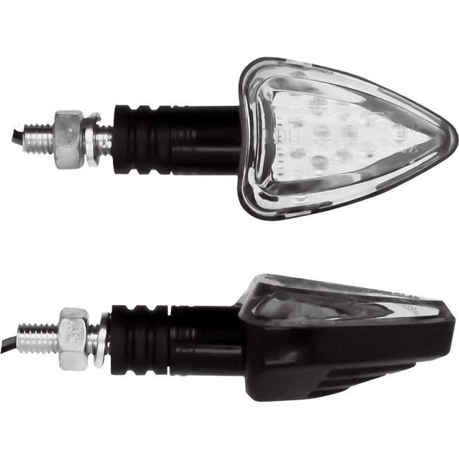 ZIU38LED - ARROWHEAD VENTED LED INDICATOR BLACK(PR) Hover Image