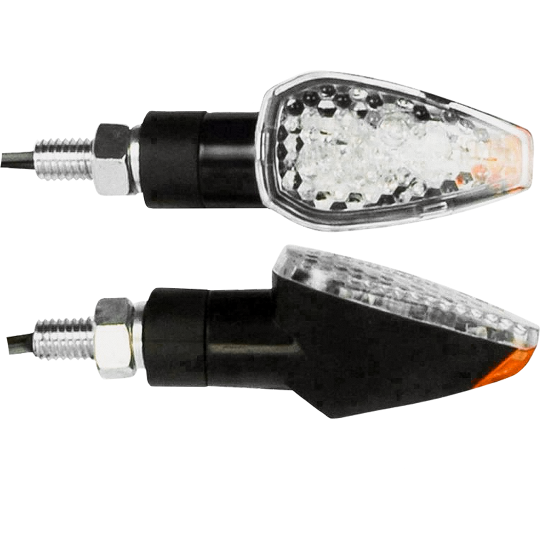 ZIU52LED - MINI LED IND BLACK/ORANGE TIP (PR)