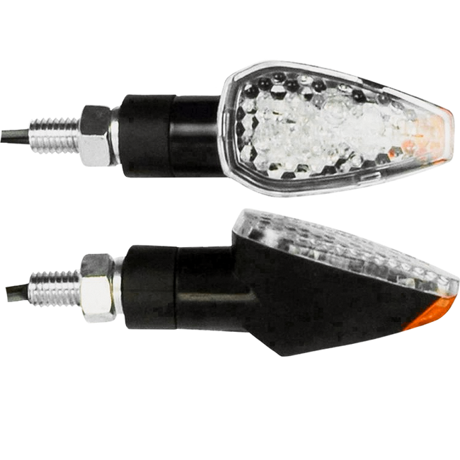 ZIU52LED - MINI LED IND BLACK/ORANGE TIP (PR) Hover Image