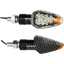 ZIU52NCLED - MINI LED IND CARBON LOOK ORANGE TIP (PR)