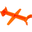 ZTDB1O - TIE DOWN BRACE LARGE ORANGE